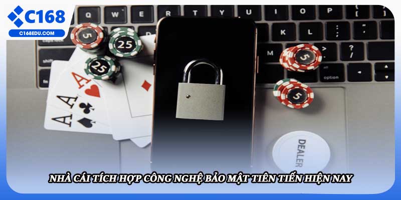 Nhà cái tích hợp công nghệ bảo mật tiên tiến hiện nay